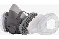 Полумаска Jeta Safety 5500P-M фильтрующая из изолирующих материалов (термопласт) (без фильтров)